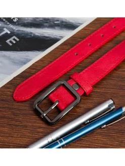 Clearance Damski pasek do spodni wąski Damskie Paski