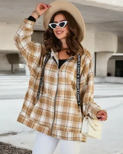 Clearance Damski płaszcz typu koszula Kurtki / Marynarki / Płaszcze