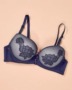 New Damski usztywniany biustonosz z koronką Codzienne