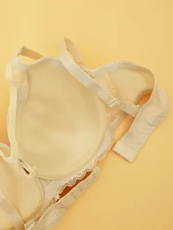 Damski usztywniany biustonosz z siateczką Codzienne