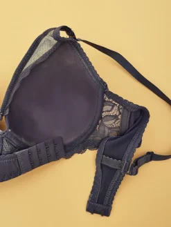 Outlet Damski usztywniany biustonosz z siateczką Codzienne