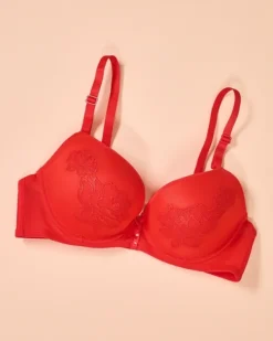 Online Damski usztywniany biustonosz z koronką Codzienne