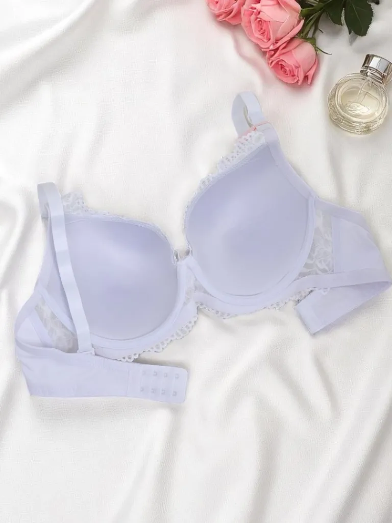 New Damski usztywniany biustonosz z koronką Delicate Grace Codzienne