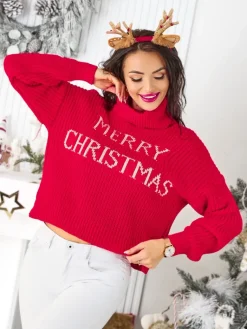 Best Damski świąteczny sweter Swetry