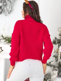 Best Damski świąteczny sweter Swetry