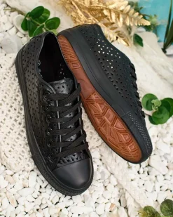 Outlet Damskie ażurowe trampki Navet Trampki