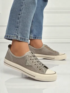 Clearance Damskie ażurowe trampki Rebbse Trampki