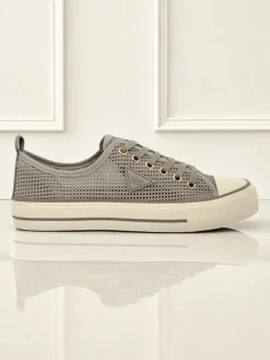 Clearance Damskie ażurowe trampki Rebbse Trampki