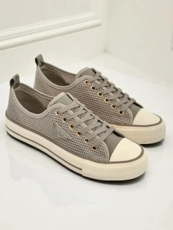 Clearance Damskie ażurowe trampki Rebbse Trampki