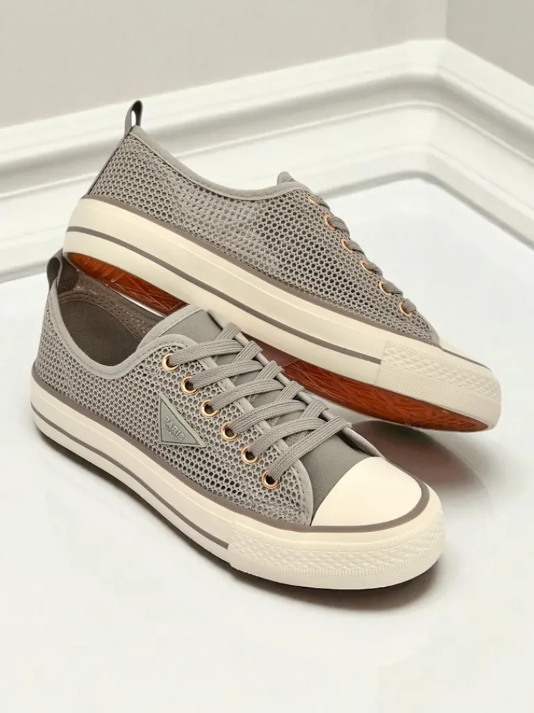 Clearance Damskie ażurowe trampki Rebbse Trampki