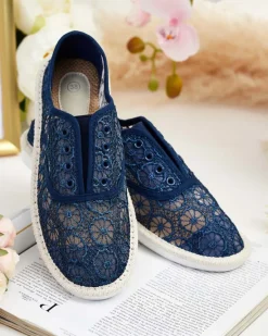 Clearance Damskie ażurowe tenisówki Nurram Trampki