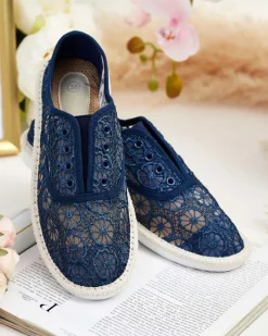 Clearance Damskie ażurowe tenisówki Nurram Trampki