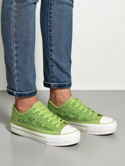 Clearance Damskie ażurowe trampki Nizzet Trampki