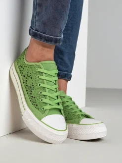 Clearance Damskie ażurowe trampki Nizzet Trampki