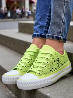 Clearance Damskie ażurowe trampki Nizzet Trampki