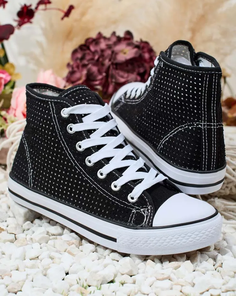 Outlet Damskie ażurowe trampki Nimm Trampki