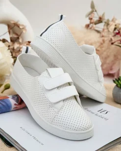 Clearance Damskie ażurowe tenisówki Raffer Trampki