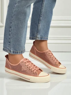 Damskie ażurowe trampki Rebbse Trampki