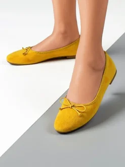 Best Damskie baleriny z kokardką Zaame Baleriny Klasyczne