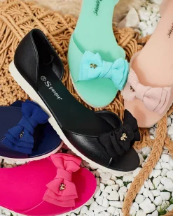 Sale Damskie baleriny z kokardką Xollca Buty Na Wielkie Wyjście|Baleriny Klasyczne