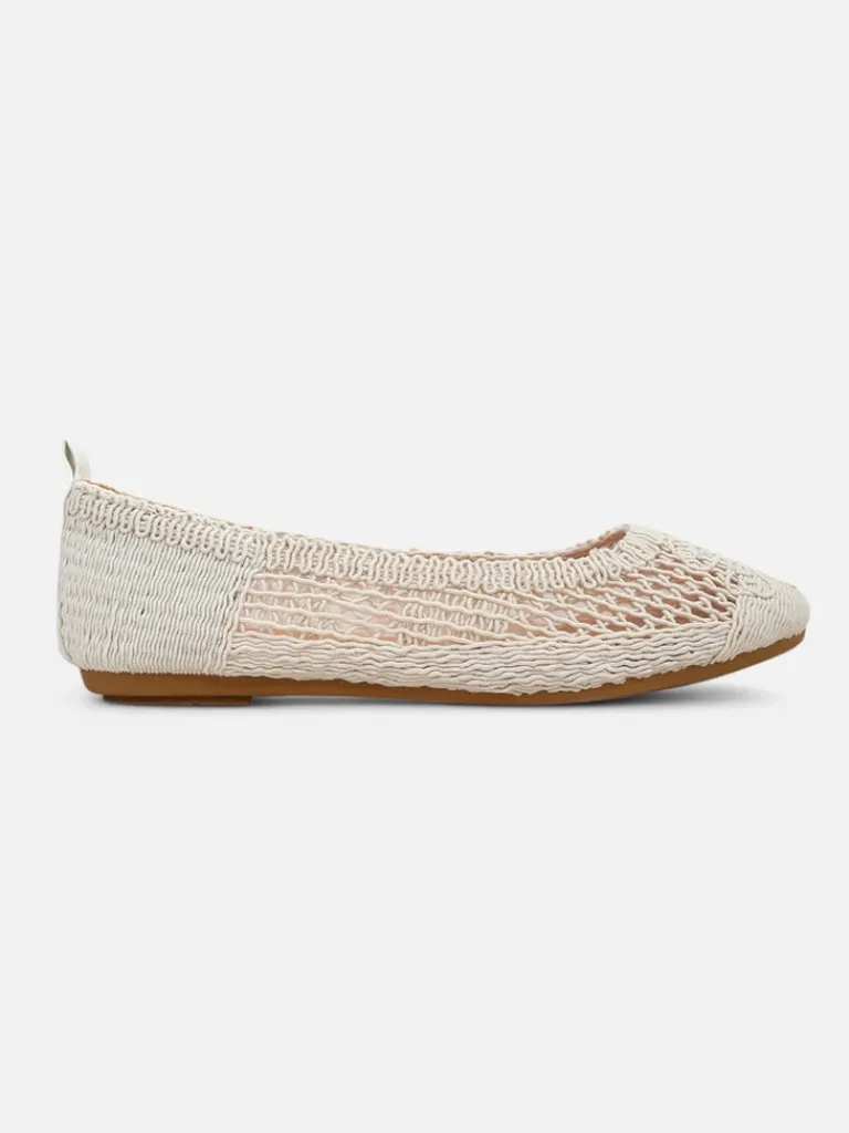 Best Damskie baleriny ażurowe Annete Baleriny Klasyczne