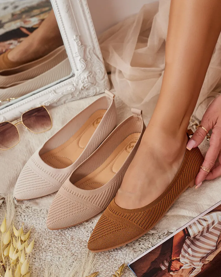 Damskie baleriny Xamini Baleriny Klasyczne