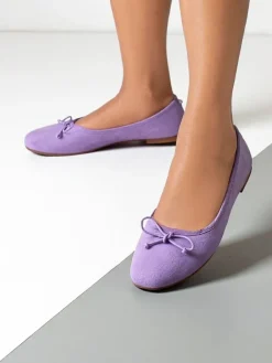 Outlet Damskie baleriny z kokardką Zaame Baleriny Klasyczne