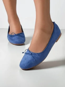 Discount Damskie baleriny z kokardką Zaame Baleriny Klasyczne