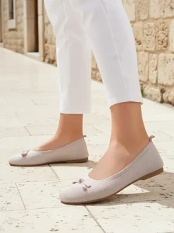 Hot Damskie baleriny Bieso Buty Na Wielkie Wyjście|Baleriny Klasyczne