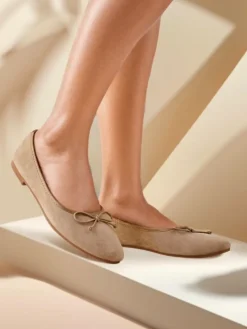 Clearance Damskie baleriny z kokardką Zaame Baleriny Klasyczne