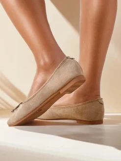 Clearance Damskie baleriny z kokardką Zaame Baleriny Klasyczne