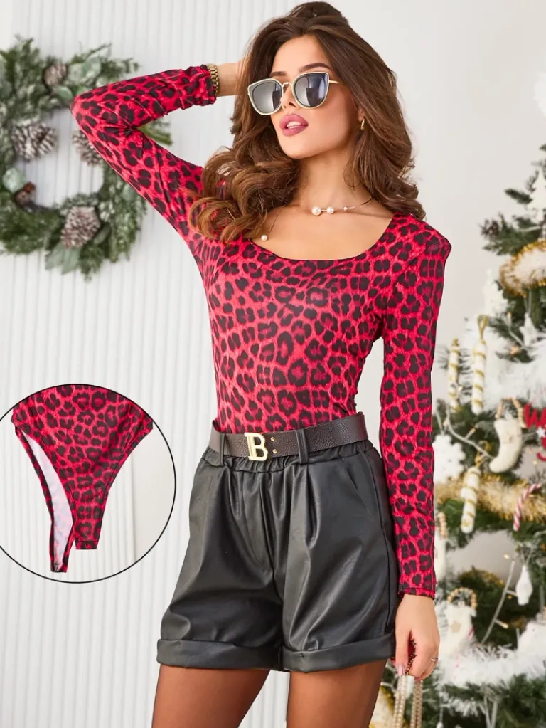 Damskie body z printem Body