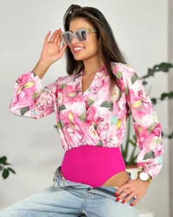 Damskie body z printem Body