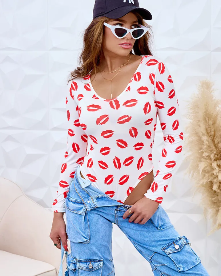 Clearance Damskie body z printem Body