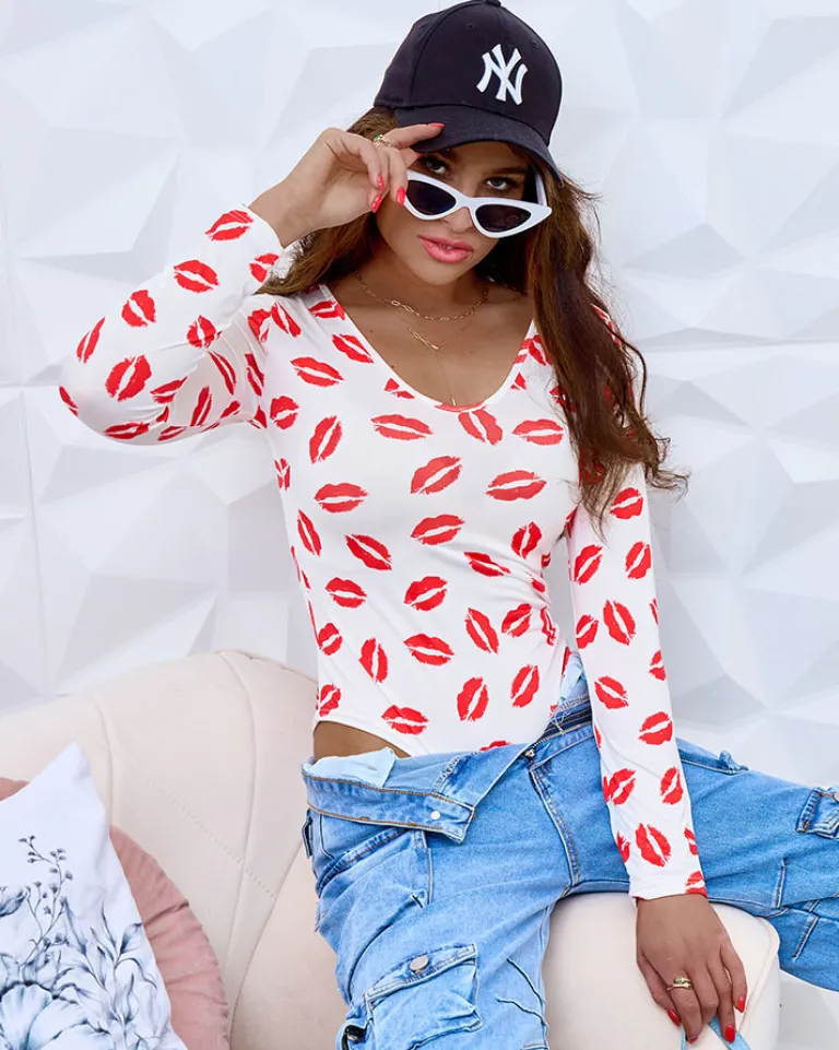 Clearance Damskie body z printem Body