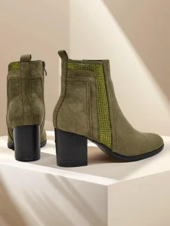 Hot Damskie botki na słupku Venotto Botki Na Słupku|Nowość