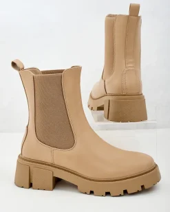 Clearance Damskie botki Reivista Botki Z Delikatnym Ociepleniem|Botki Na Płaskim Obcasie