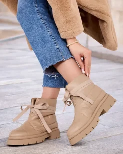 Sale Damskie botki Losita Botki Bez Ocieplenia|Botki Na Słupku