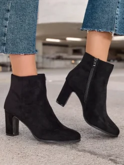 Outlet Damskie botki na słupku Wierod Botki Na Słupku|Nowość