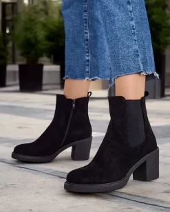 Hot Damskie botki Monarin Botki Na Słupku|Nowość