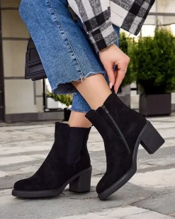 Hot Damskie botki Monarin Botki Na Słupku|Nowość