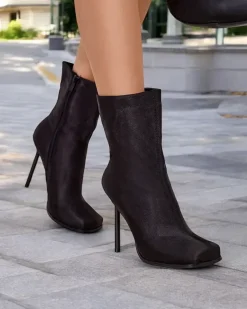 Hot Damskie botki Weriozno Szpilki|Botki Bez Ocieplenia