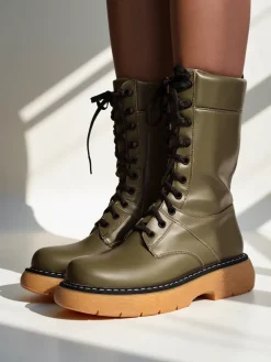 New Damskie botki workery Megie Workery|Botki Z Delikatnym Ociepleniem