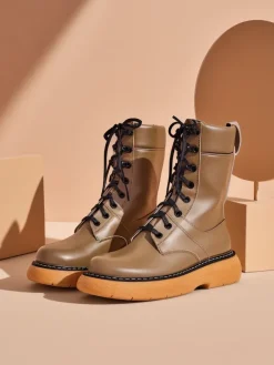 New Damskie botki workery Megie Workery|Botki Z Delikatnym Ociepleniem