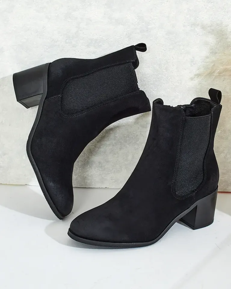 Sale Damskie botki Tewiz Botki Bez Ocieplenia|Botki Na Słupku