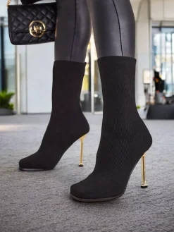 New Damskie botki Wezonu Szpilki|Botki Bez Ocieplenia