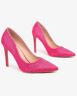 Damskie czółenka z cyrkoniami Griccos Szpilki|Klasyczne