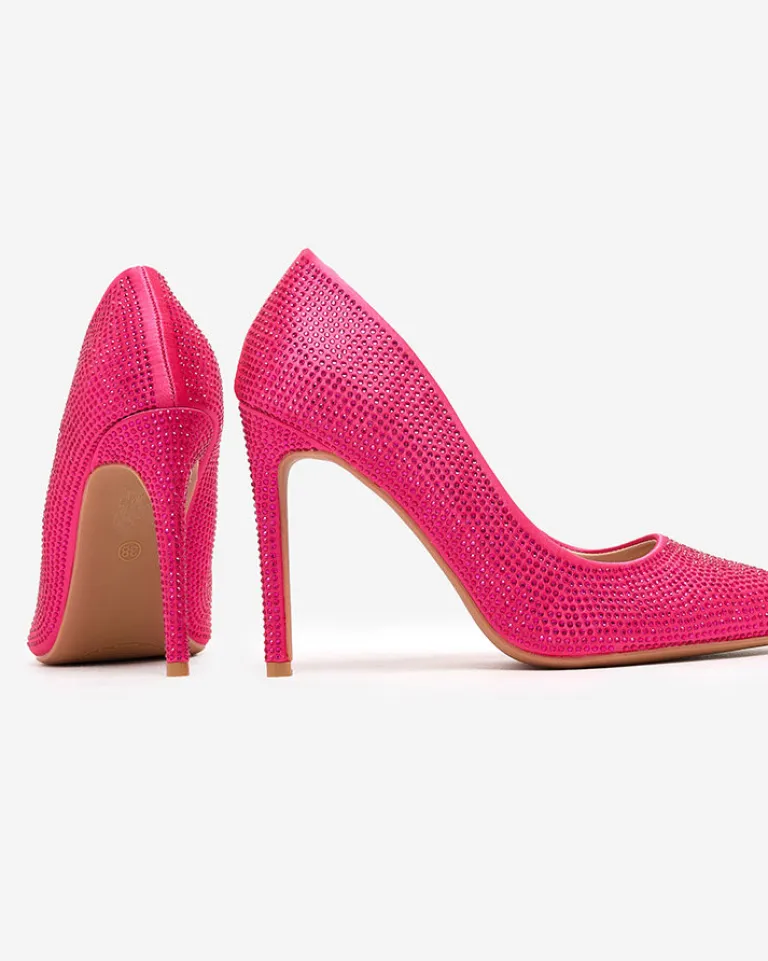 Damskie czółenka z cyrkoniami Griccos Szpilki|Klasyczne