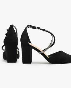 Discount Damskie czółenka z cyrkoniami Briticca Buty Na Wielkie Wyjście|Klasyczne