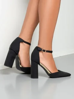 Discount Damskie czółenka eko zamszowe Calde Klasyczne